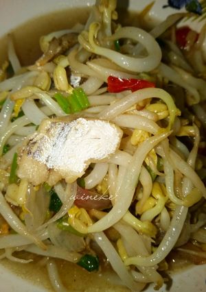Foto resep Tauge ikan asin