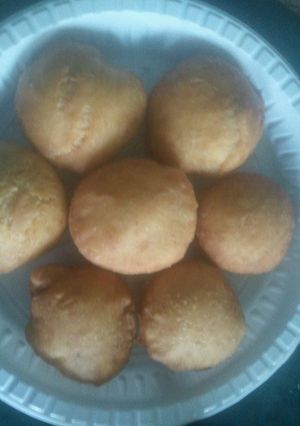A picture of Mandazis #mymum'srecipe.