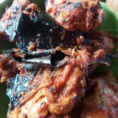 A picture of Ayam Bakar Merah.