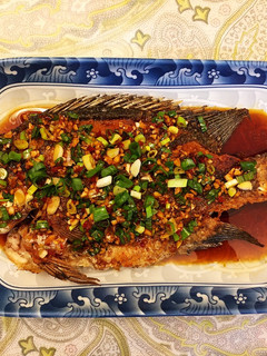 簡單的蒜蓉醬汁魚 的食譜成品照片