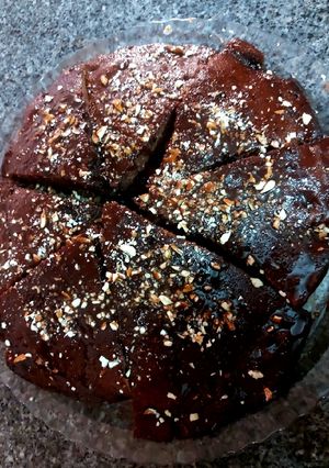 عکسی از دستور کیک خیس