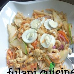 A picture of Macaroni salad.
