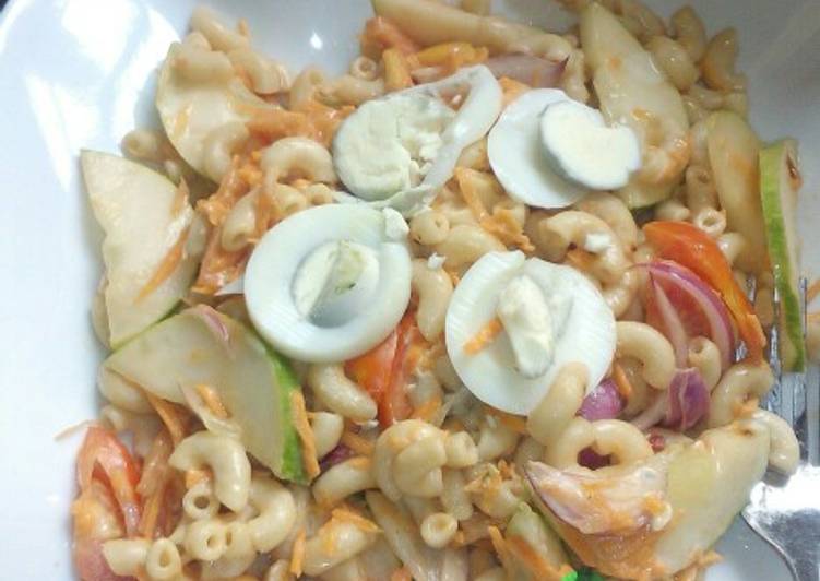 Recipe of Super Quick Homemade Macaroni salad