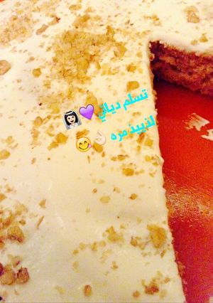 صورة لوصفة تارت البسكويت🎂💜👰🏻❤️