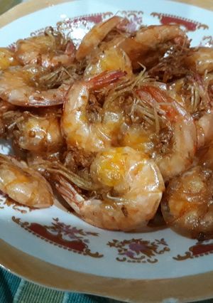 Foto resep Udang goreng bumbu