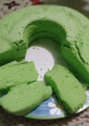 Foto resep Bolu kukus pandan