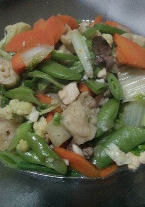 Foto resep Capcay ala ala 😂😂😂