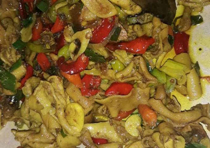 Langkah Mudah untuk Membuat Oseng usus ayam, Bikin Ngiler