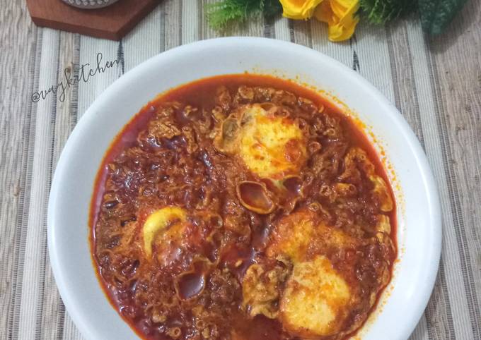 Anti Ribet, Membuat Shaksuka Rendang Yang Enak