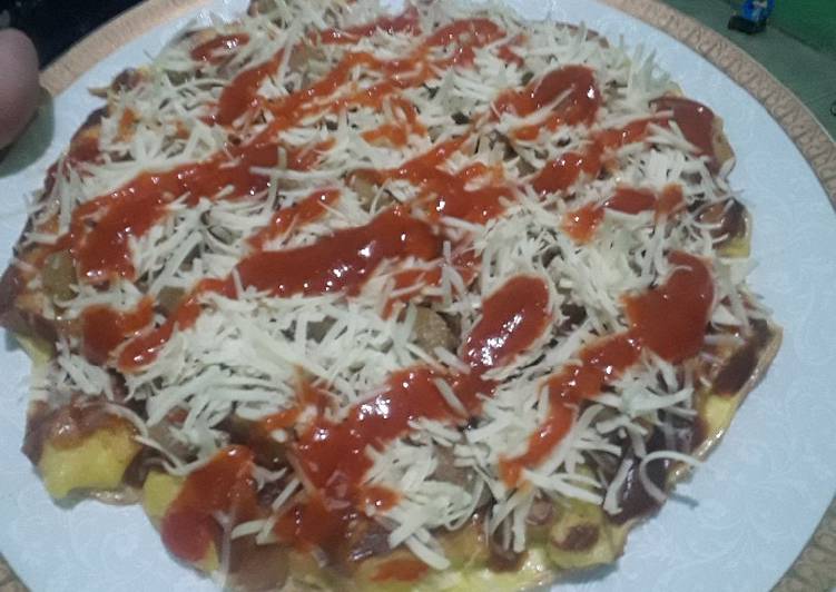 Pizza ala rumahan๐๐๐๐