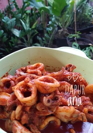 Foto resep Cumi asam pedas