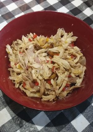 Foto resep Ayam Suwir Sambal Matah