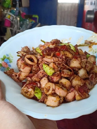 Recipe Sambal cumi pete the Delicious Really delicious