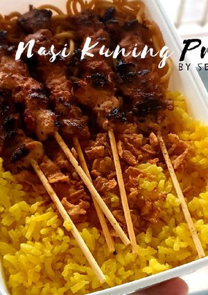 Foto resep Nasi Kuning Praktis Rice Cooker Menul (versi 2)
