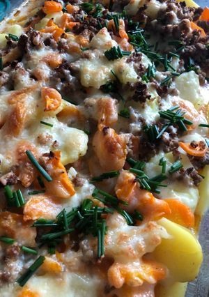Kartoffel-Kohlrabi-Hack Auflauf Rezepthauptbild