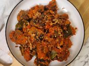 Gambar belut bumbu pedas
