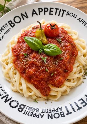 Una foto de Salsa mediterránea para pasta