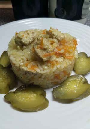 Фото Плов с курицей.