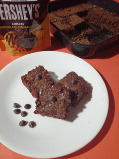 Una foto de Brownies sin gluten
