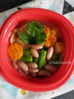 Foto resep Sup Kacang Merah Sosis