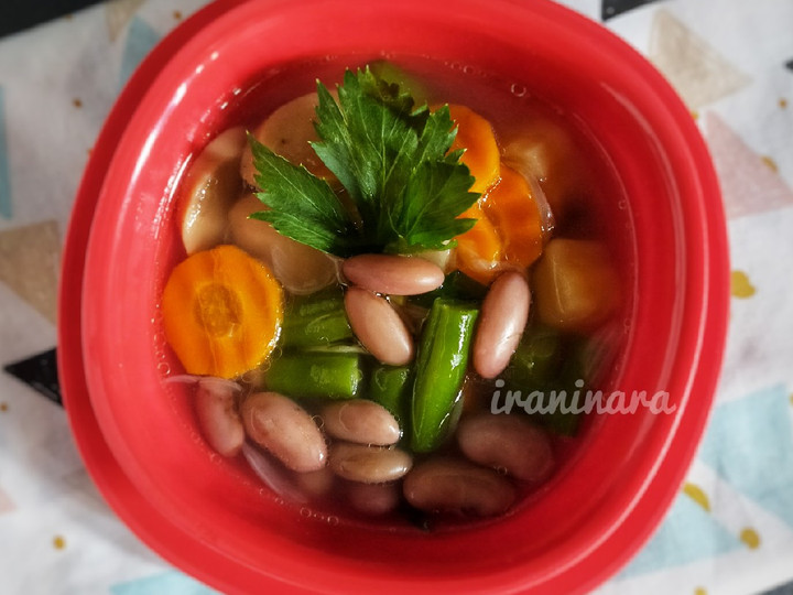 Resep Sup Kacang Merah Sosis, Sempurna