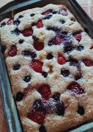Una foto de Torta con frutas