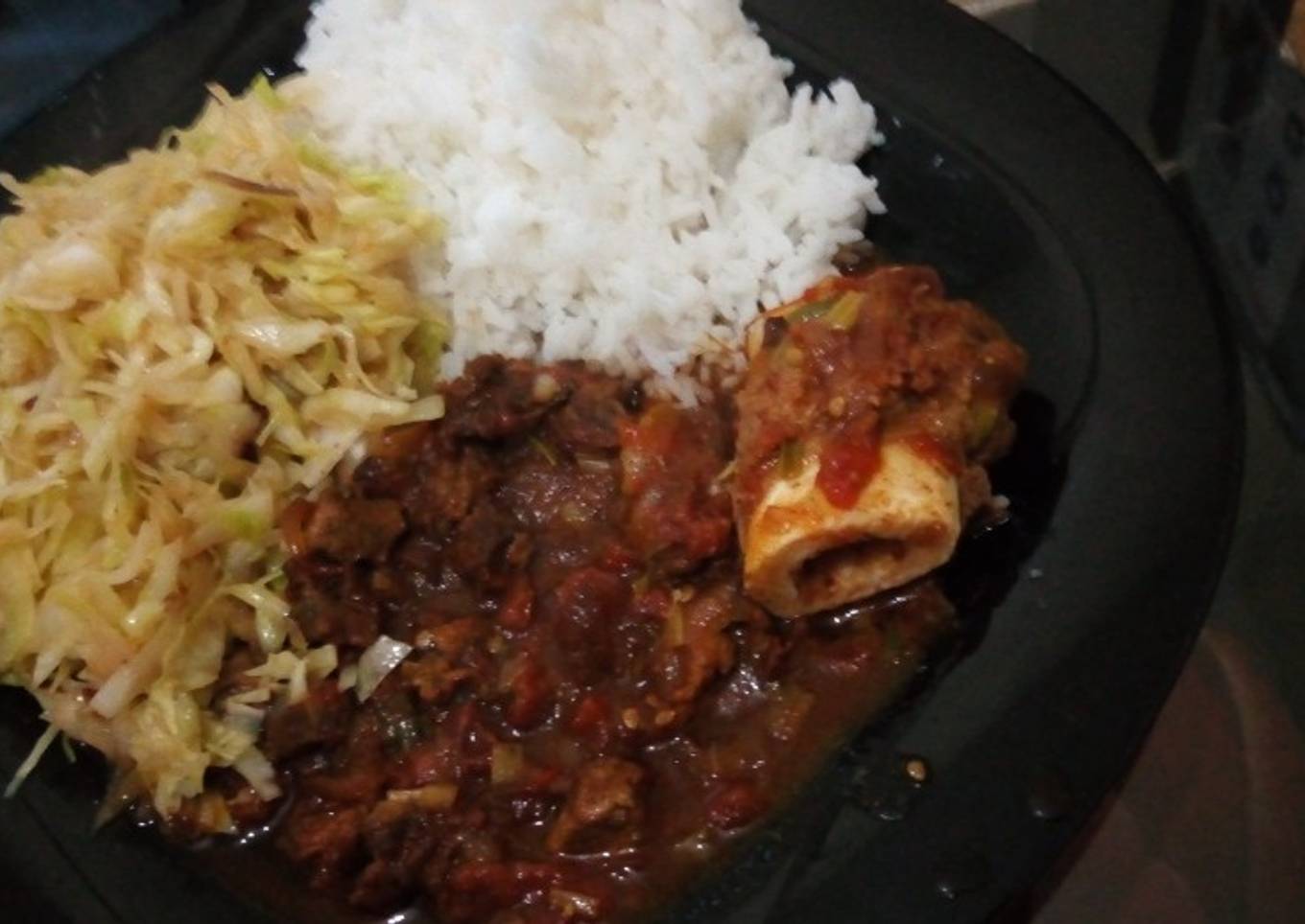 Turmeric beef stew