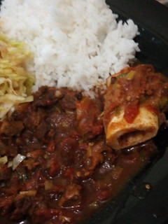 A picture of Turmeric beef stew.