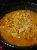 Cazuela de pavo con arroz