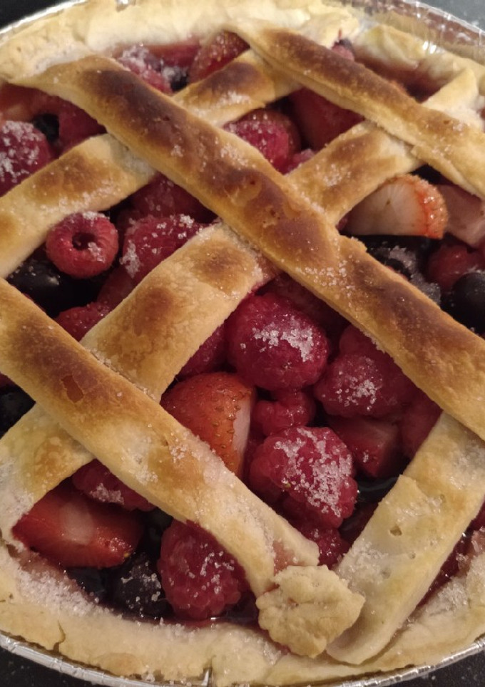 Una foto de Tartaleta de frutos rojos