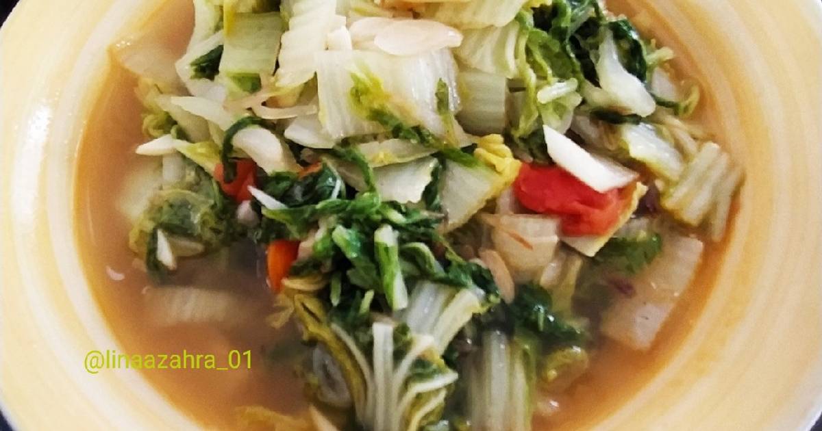 Resep Oseng Oseng Tumis Sawi Putih Oleh Bunda Lina Cookpad