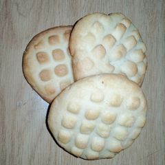 A picture of Short bread cookies.