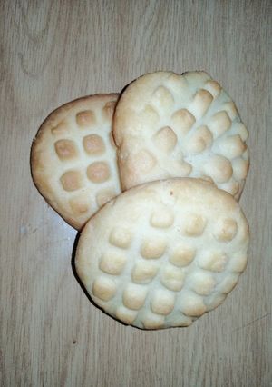 A picture of Short bread cookies.