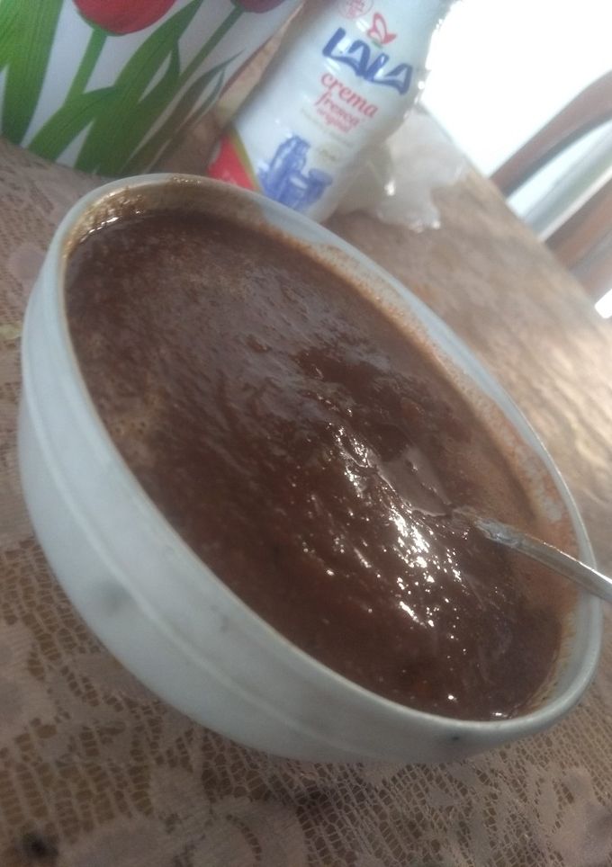 Una foto de Una salsita de chile chipotle tatemada 🇲🇽😎😎😚