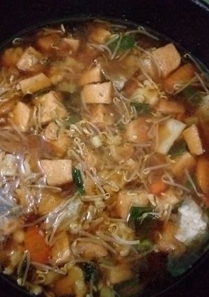 Foto resep Sayur tahu,taoge praktis