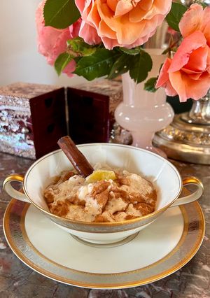 Una foto de Arroz con leche, la receta de mi madre