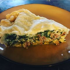 A picture of Spinach Pie.