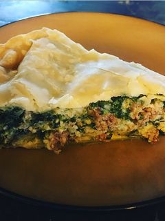 A picture of Spinach Pie.