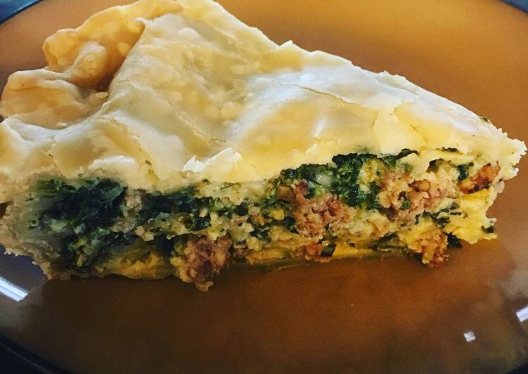 Simple Way to Make Super Quick Homemade Spinach Pie