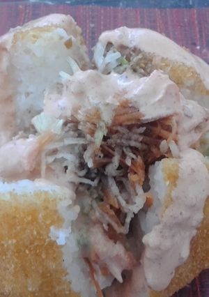 Una foto de Bolas de arroz orientales