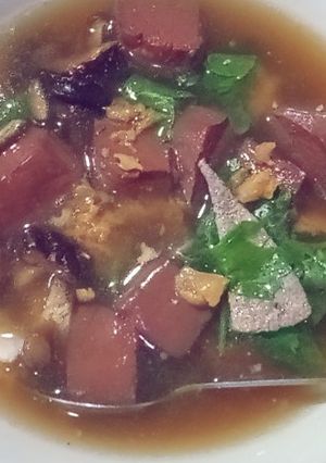รูปของ ต้มเลือดหมู - คีโต