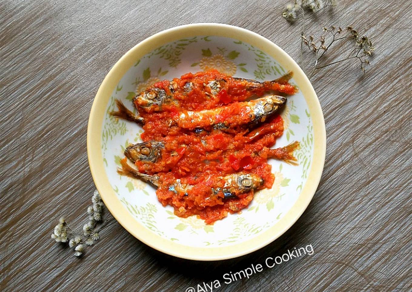 Ikan Pindang Balado Simple