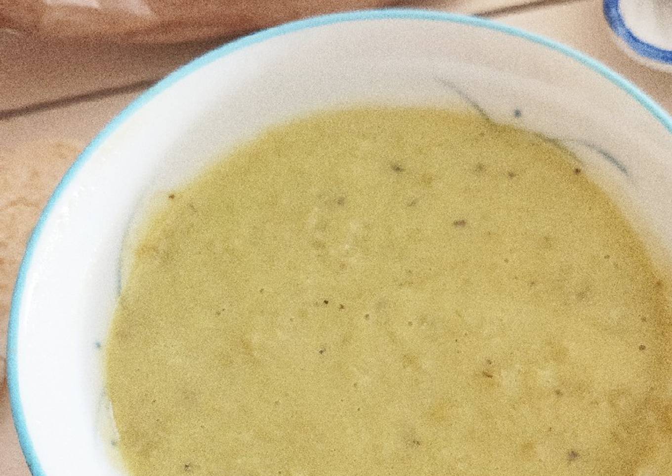 🌺 Soupe froide de petits pois