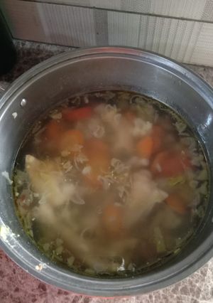 Foto resep Sup ayam sayur