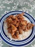 Pollo agridulce