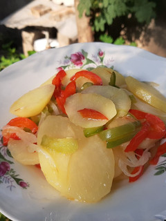 Una foto de Patatas a lo pobre