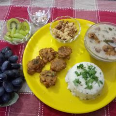 A picture of Sama Jeera rice Platter.