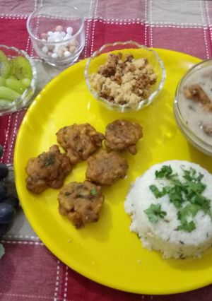 A picture of Sama Jeera rice Platter.