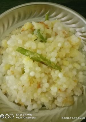 સાબુદાણાની ખીચડી (ઉપવાસ સ્પેશિયલ)(sabudana khichdi recipe in gujarati) રેસીપી મુખ્ય ફોટો
