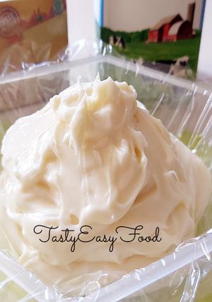 Foto resep CREAM CHEESE HOME MADE [bisa u/ Korean Garlic  Bread-murah, mudah😃👍]